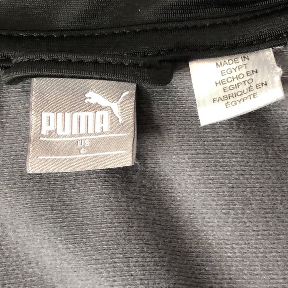 Puma Size 6 Boys Grey Zip Jacket - Picture 3 of 8